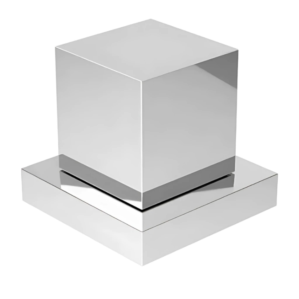 Acabamento Quadrado Registro Volante Padrão Deca 100% Metal REG-003