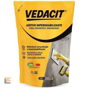 Aditivo Impermeabilizante Concreto e Argamassa 900ml - Vedacit
