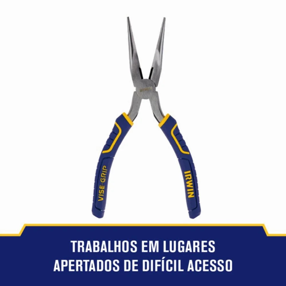 Alicate Meia Cana 8 Irwin Vise Grip 2078218 - Imagem 3