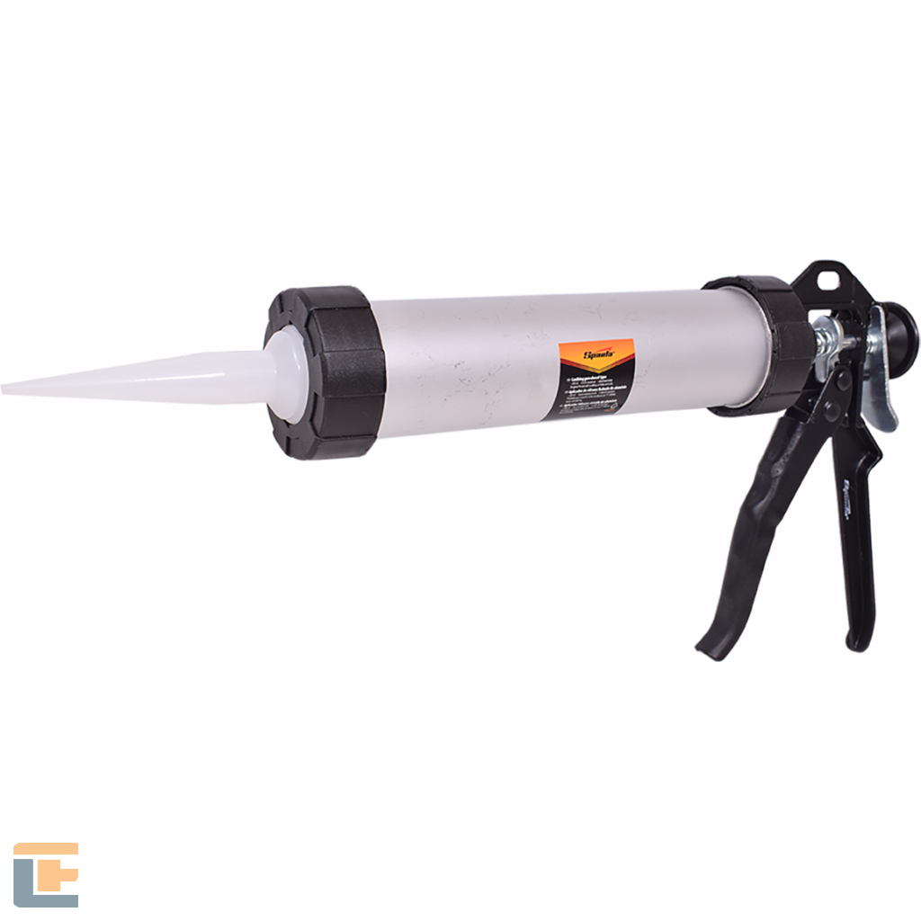 Aplicador Silicone Sparta c/tubo 400ML Fechado de  Aluminio 8864755