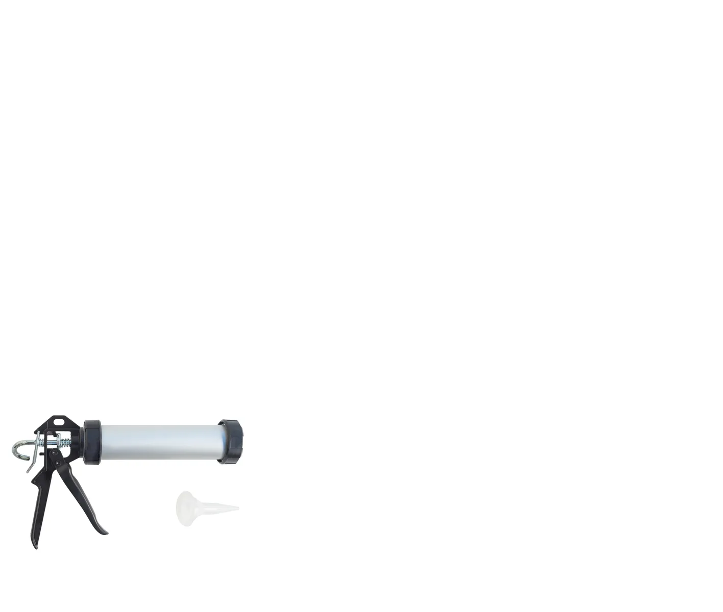 Aplicador Silicone Sparta c/tubo 400ML Fechado de  Aluminio 8864755 - Imagem 4