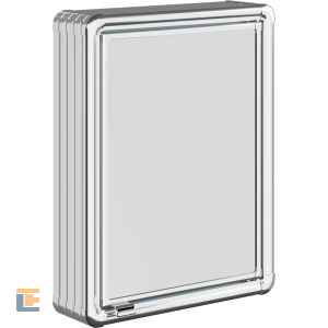 Armário Alumínio Sobrepor 35X45X11 Astra LBP12/S