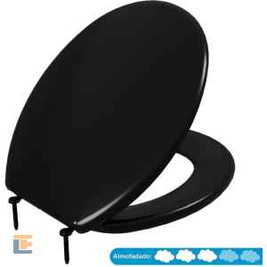 Assento  Almofadado  Astra Slim Preto 1 TAJ/AS*PR1