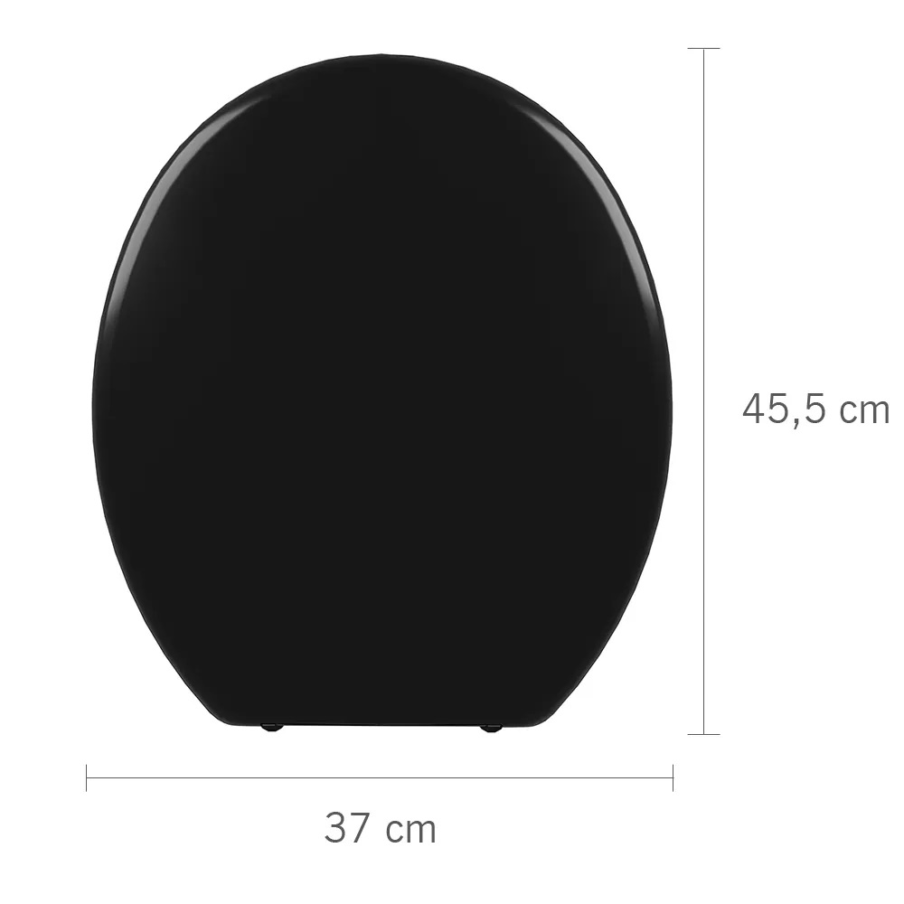 Assento Almofadado Astra Slim Preto 1 TAJ/AS*PR1 - Imagem 2