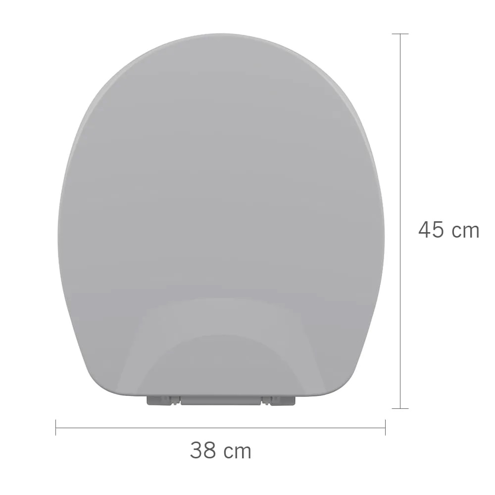 Assento Sanitário Almofadado Aspen Astra Gelo 17 TAS/K*GE-17 - Imagem 4