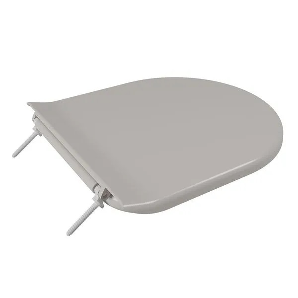 Assento Sanitário Almofadado Incepa Calypso Astra Cinza Platina 48 TCP/K*CZP-48 - Imagem 3