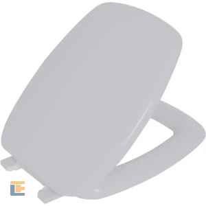 Assento Sanitário Almofadado Stylus Astra Cinza Claro 03 TSL/K*CL03