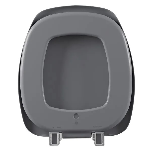 Assento Sanitário Almofadado Thema Astra Cinza Chumbo 47 TTH/K*CZC-47 - Imagem 3