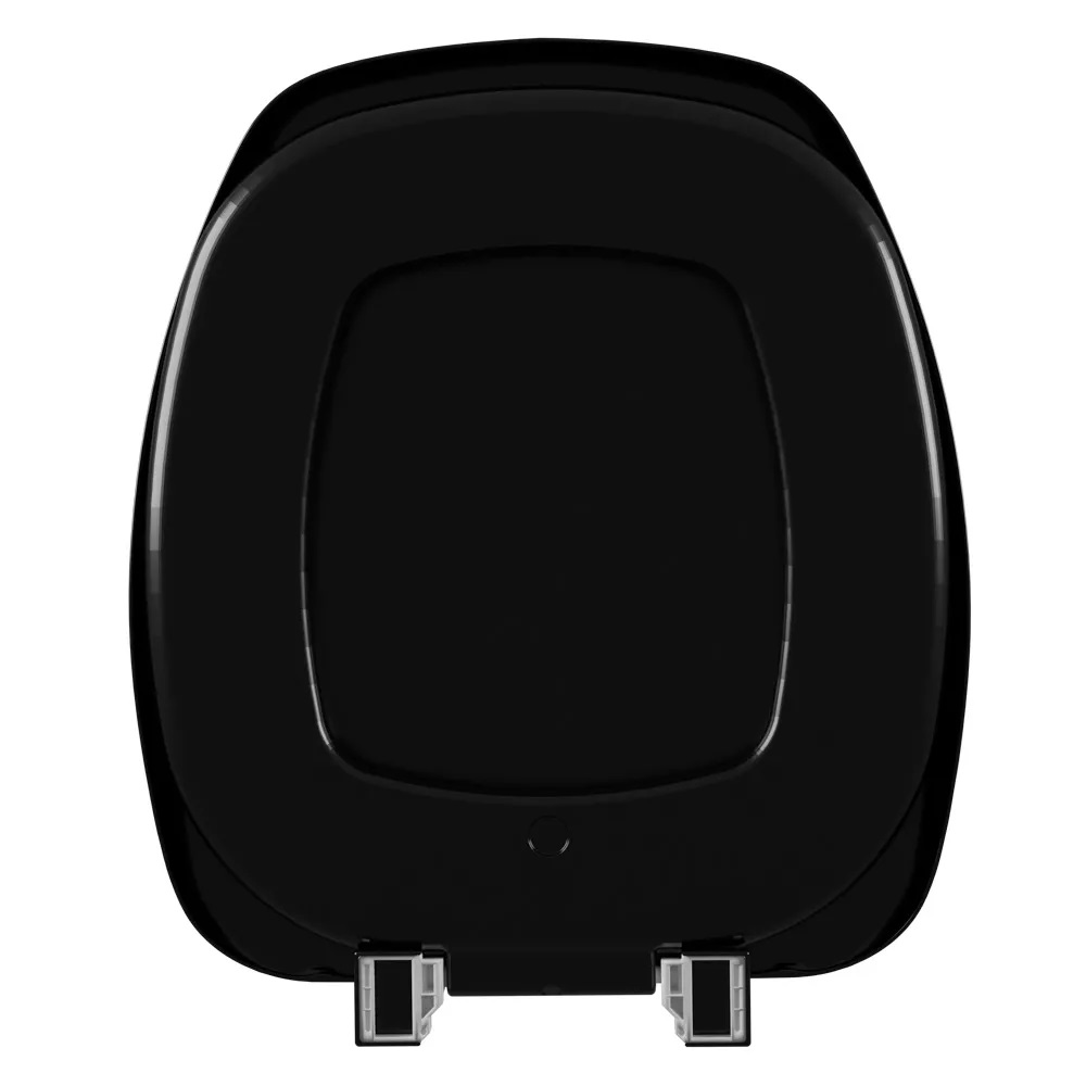 Assento Sanitário Almofadado Thema Astra Preto 02 TTH/K*PR-02 - Imagem 3