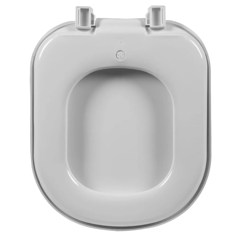 Assento Sanitário Almofadado Vogue Plus Astra Gelo 17 TVG/K*GE-17 - Imagem 3