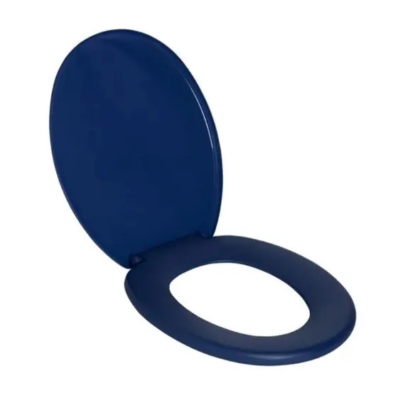 Assento Sanitário Astra Oval Almofadado Azul 11 TPK/AS*AZ-11 - Imagem 3