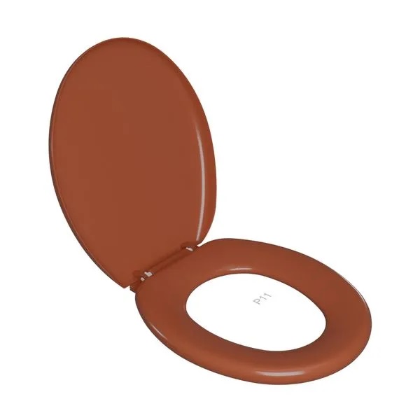 Assento Sanitário Astra Oval Almofadado Caramelo 1 TPK/AS*CM1 - Imagem 4