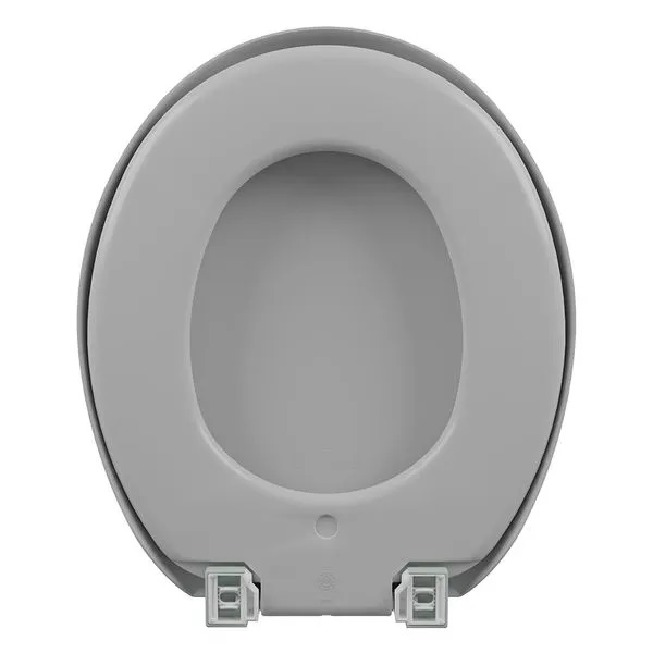 Assento Sanitário Astra Oval Almofadado Cinza 2 TPK/AS*CZ2 - Imagem 3