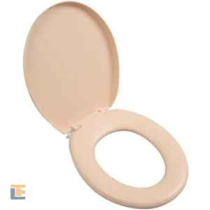 Assento Sanitário Astra Oval Almofadado Salmão 1 TPK/AS*SL1