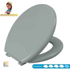 Assento Sanitário Astra Oval Almofadado Verde Claro 9 TPK/AS*VD-09