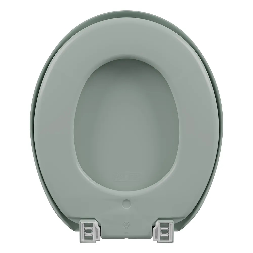 Assento Sanitário Astra Oval Almofadado Verde Claro 9 TPK/AS*VD-09 - Imagem 2