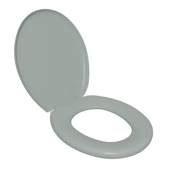 Assento Sanitário Astra Oval Almofadado Verde Claro 9 TPK/AS*VD-09 - Imagem 3