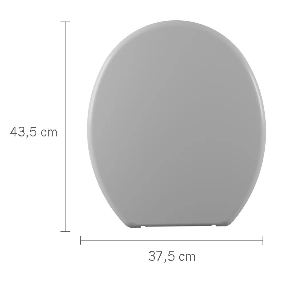 Assento Sanitário Astra Soft Cinza 2 TPJ/AS*CZ2 - Imagem 4