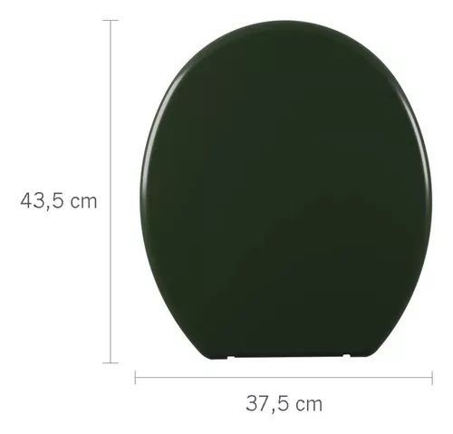 Assento Sanitário Astra Soft Verde 5 TPJ/AS*VD5 - Imagem 3