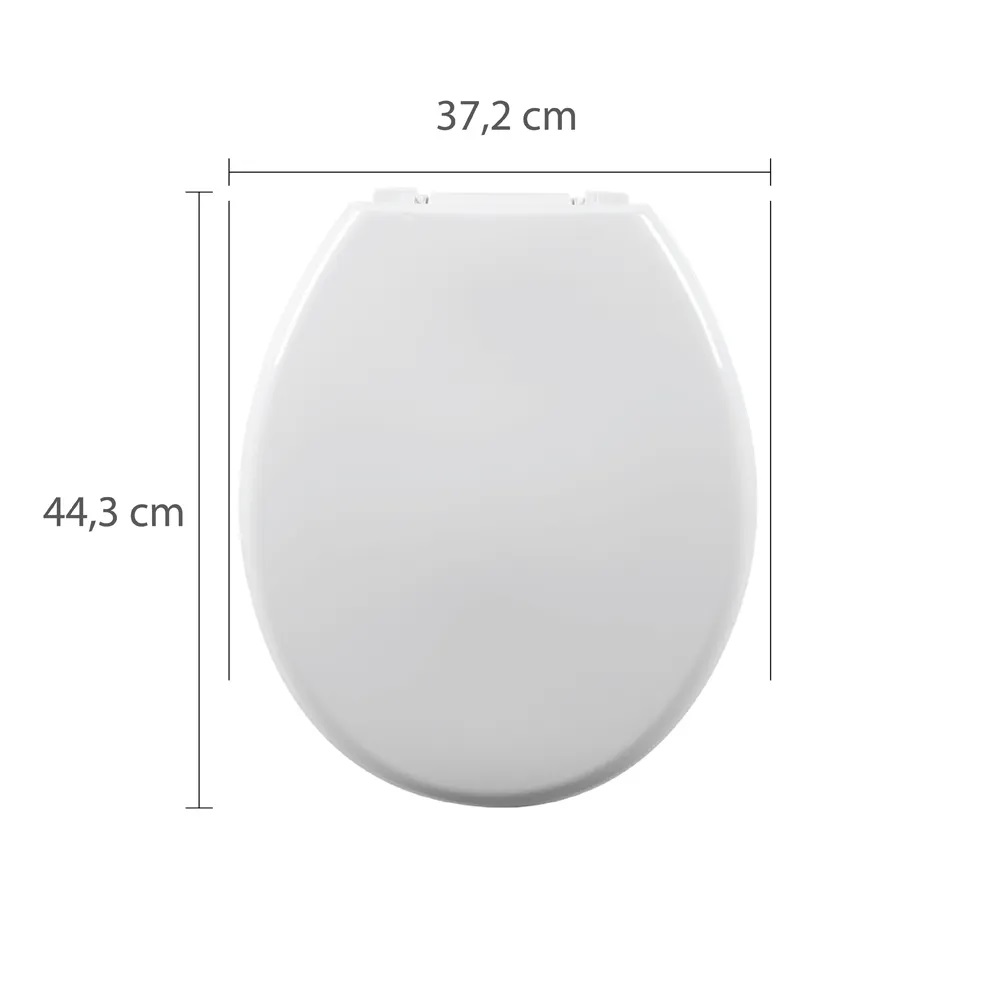 Assento Sanitário Oval Almofadado Perfumado Astra Branco 1 TPKP*BR1 - Imagem 3