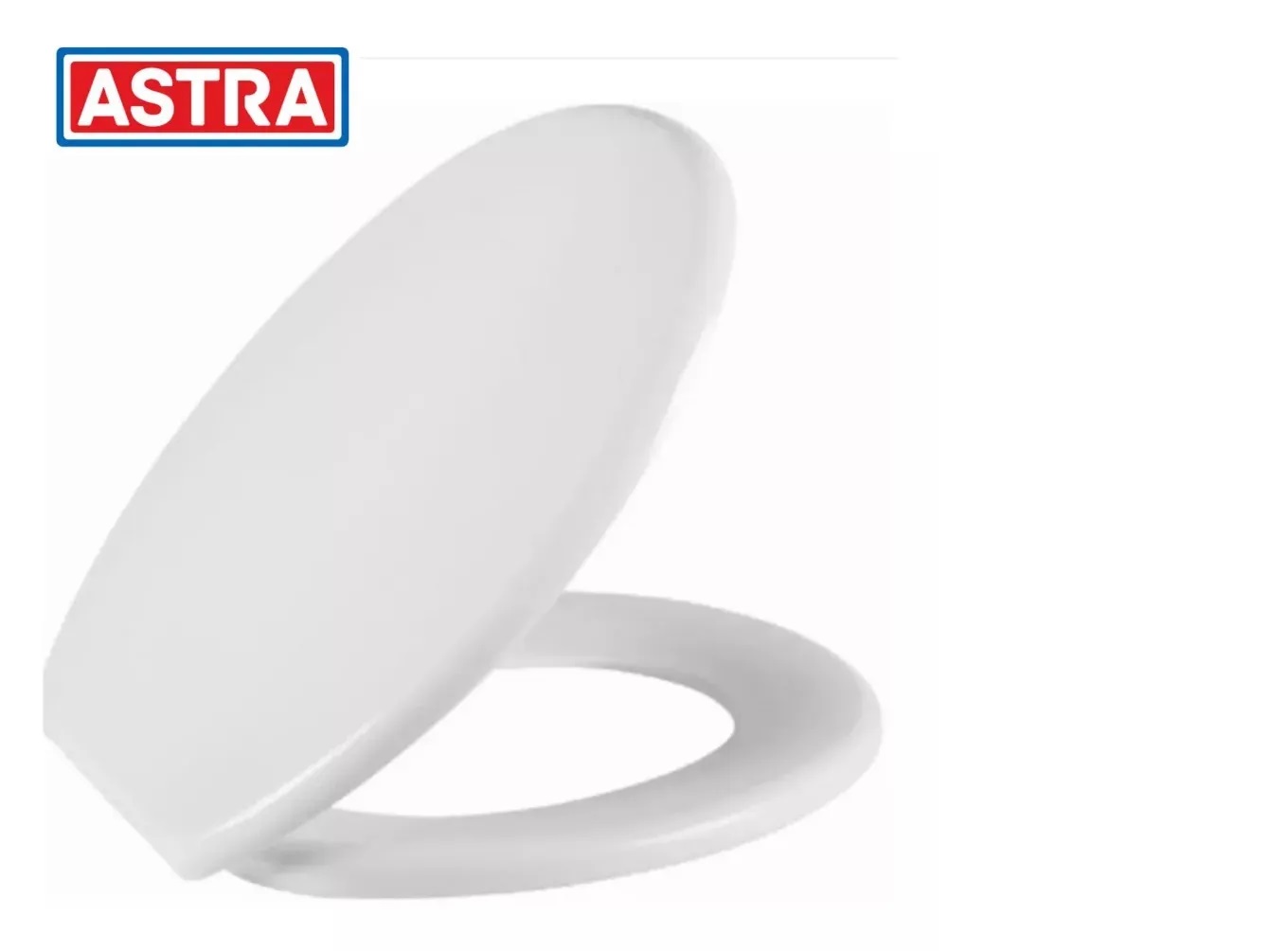 Assento Sanitário Soft Para Vaso Oval Universal Astra - Imagem 2