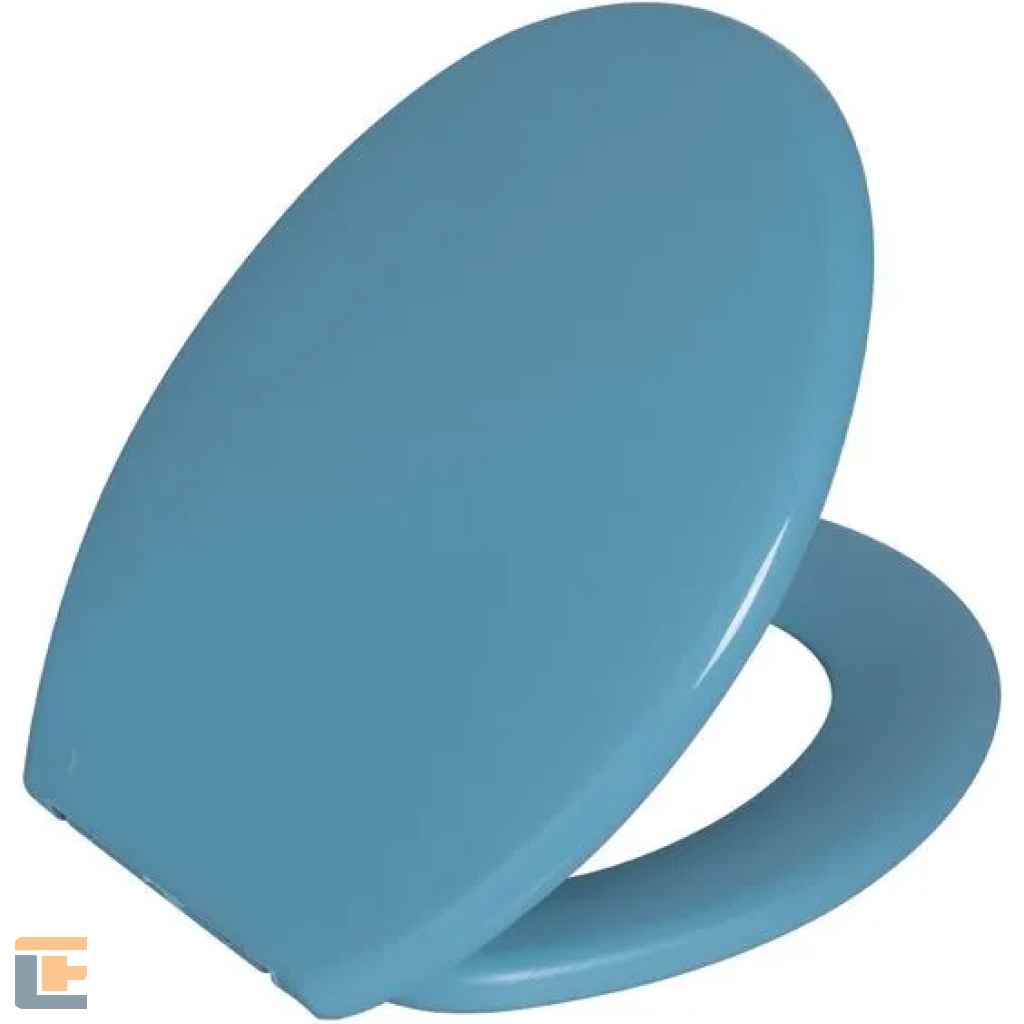 Assento Sanitário Astra Oval Almofadado Azul 1 TPK/AS*AZ1