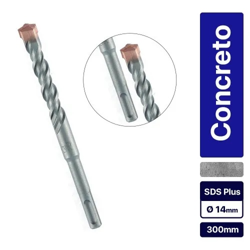 Broca Videa Concreto Encaixe SDS Plus 14X300MM MTX - 7103955 - Imagem 2