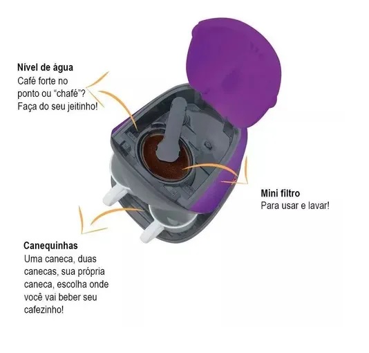 Cafeteira Elétrica Black Decker Freestyle CMO2-BR 127V - Imagem 4