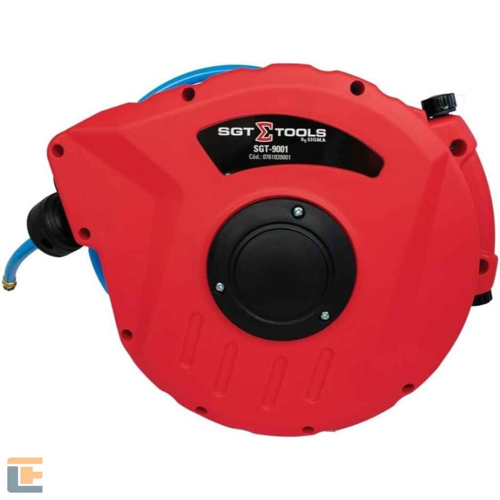 Carretel Enrolador de Mangueira de Ar PU Sigma 1/4" 10M