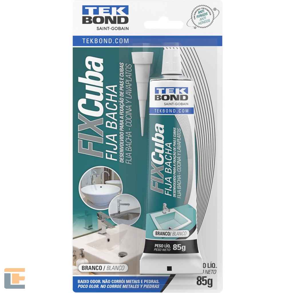 Cola Adesivo Fixa Cuba FixCuba Blister 85g Tekbond