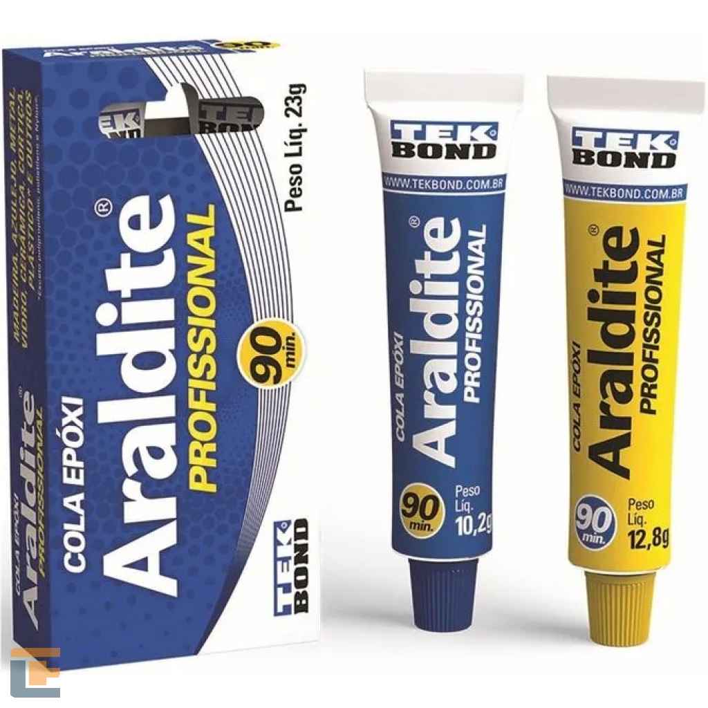 Cola Araldite Profissional 90 Minutos Adesivo Epóxi 23g