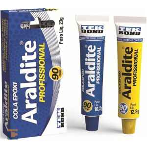 Cola Araldite Profissional 90 Minutos Adesivo Epóxi 23g