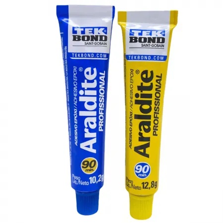 Cola Araldite Profissional 90 Minutos Adesivo Epóxi 23g - Imagem 3
