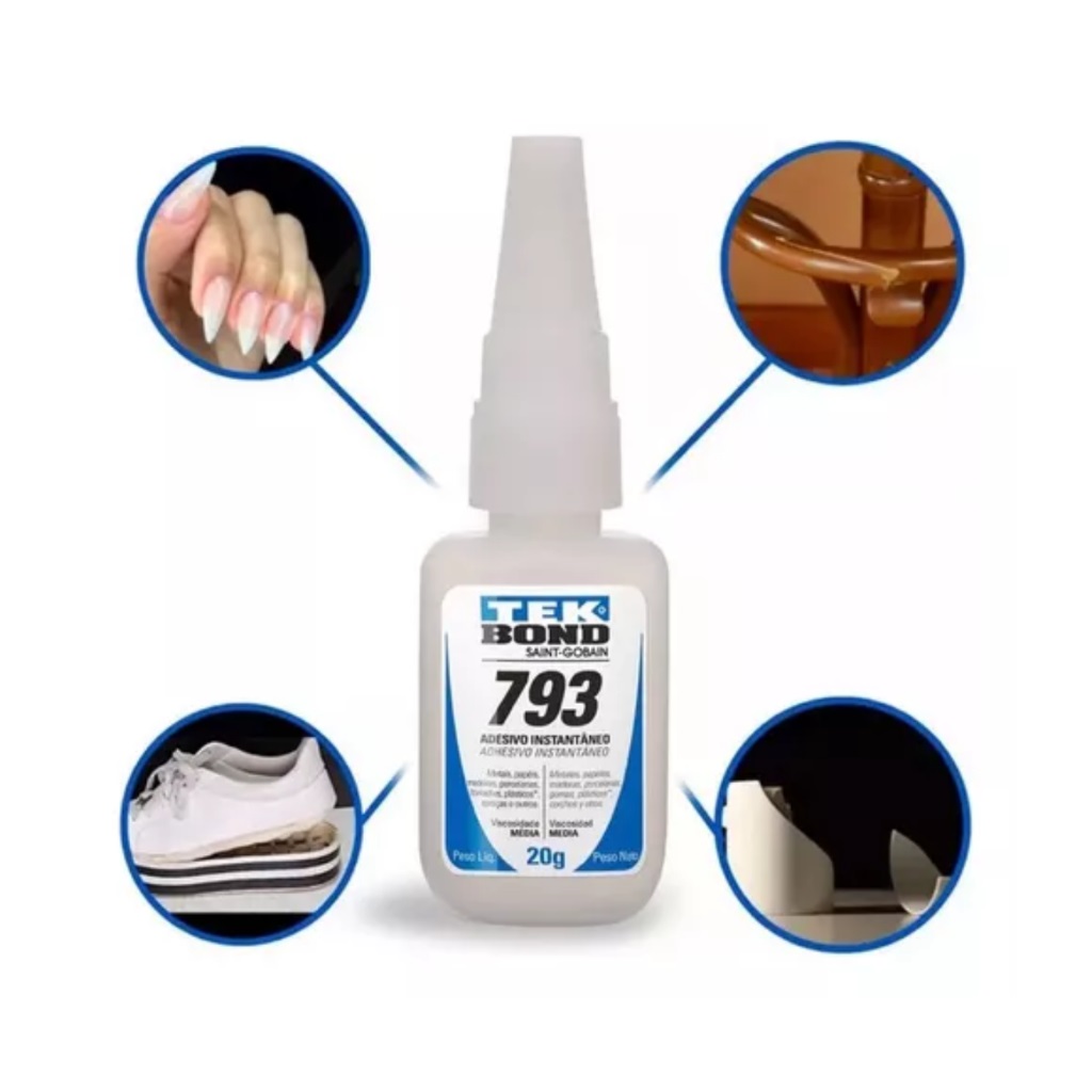 Cola Instantânea Tek Bond 793 20g - Imagem 2