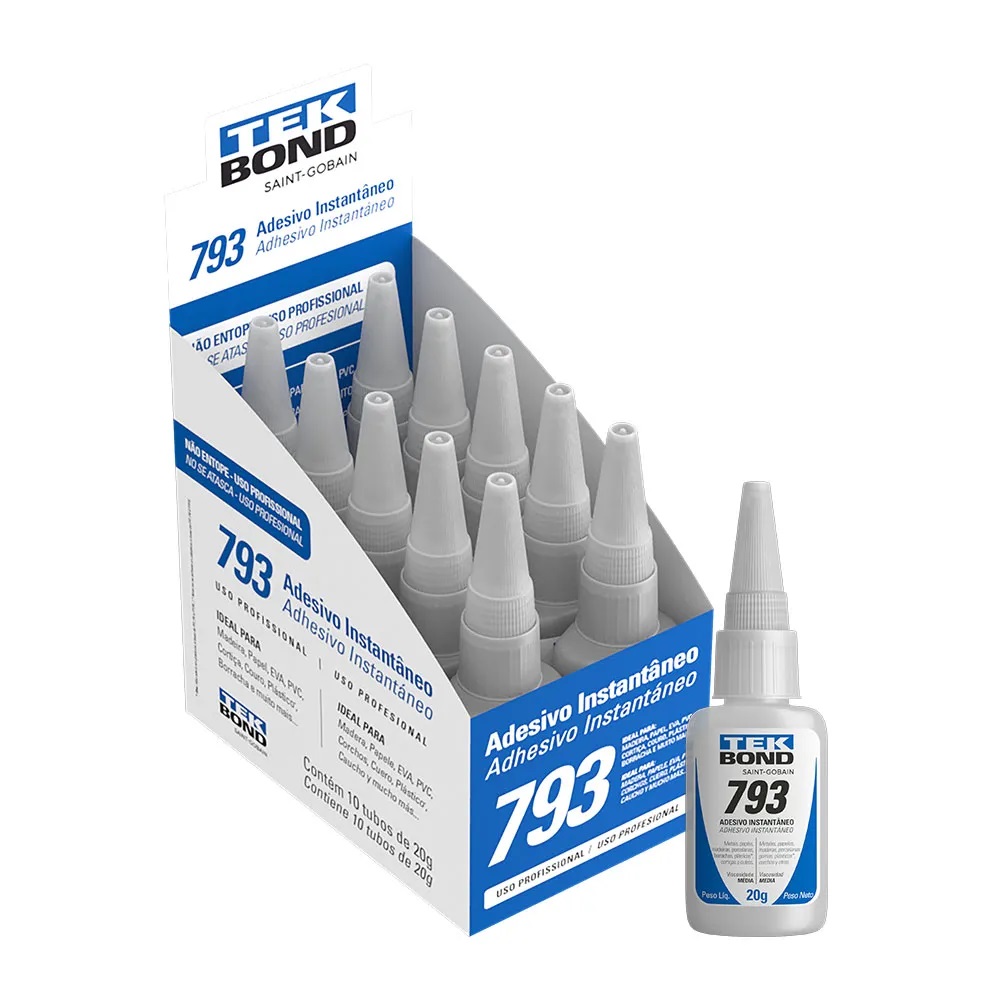 Cola Instantânea Tek Bond 793 20g - Imagem 3