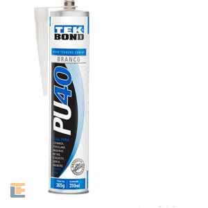 Cola Silicone PU-40 Branco Tekbond 310 ML