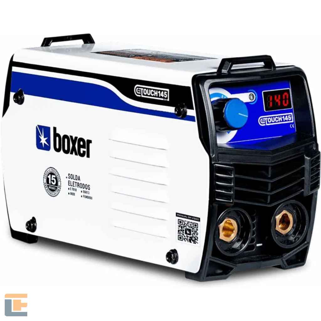 Máquina de Solda Inversora Touch 145 140A Bivolt com Máscara Optiarc 70 BOXER-10
