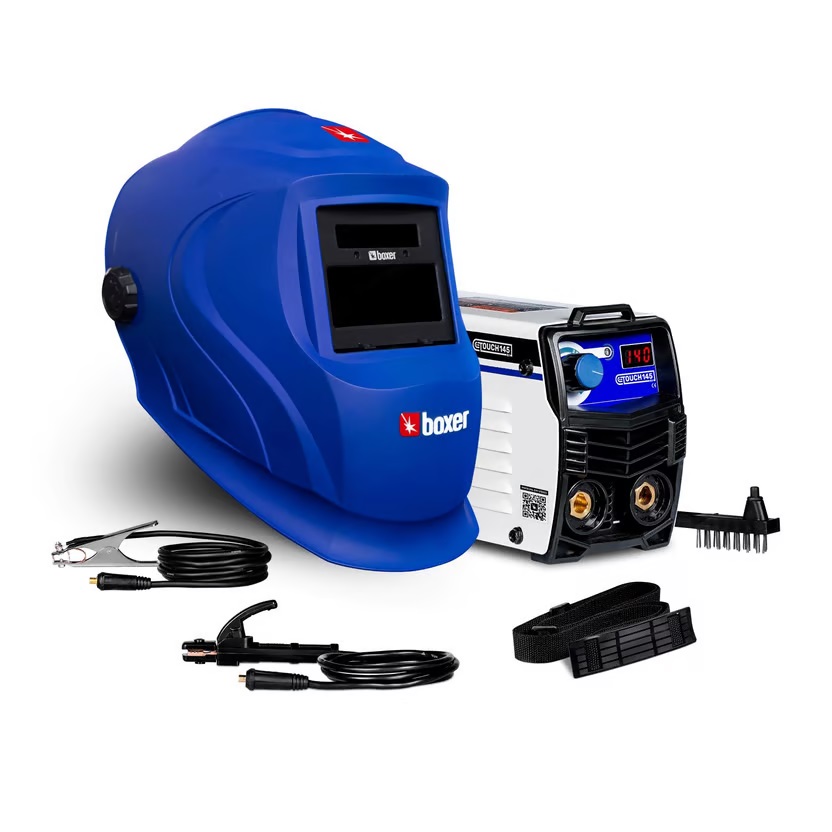 Máquina de Solda Inversora Touch 145 140A Bivolt com Máscara Optiarc 70 BOXER-10 - Imagem 3