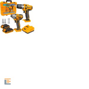 Combo Paraf C Impacto1/2 + Chave de Impacto 1/4 INGCO CKL1202779