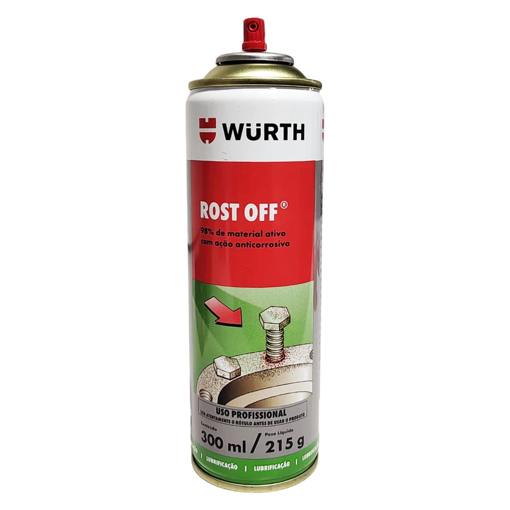 Desengripante e Lubrificante Rost Off Wurth - 300ml - Imagem 3