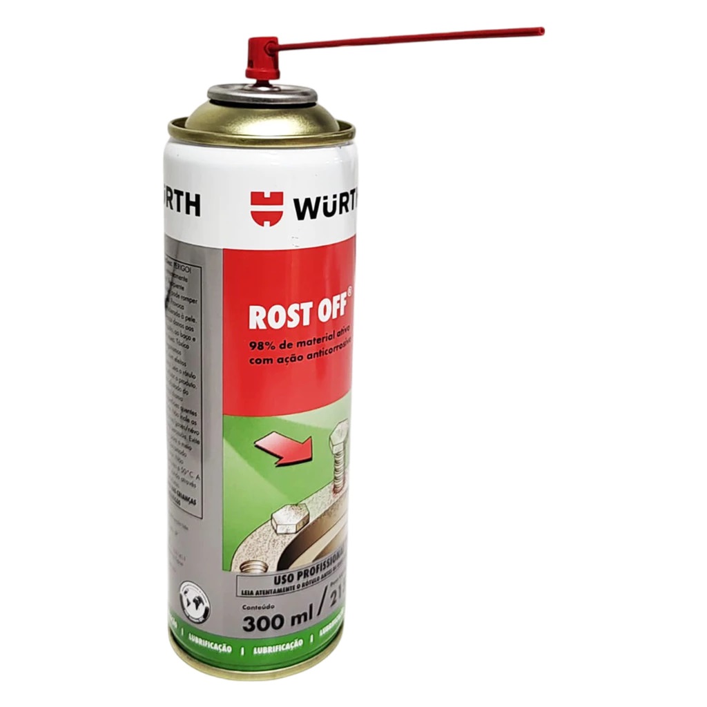 Desengripante e Lubrificante Rost Off Wurth - 300ml - Imagem 4