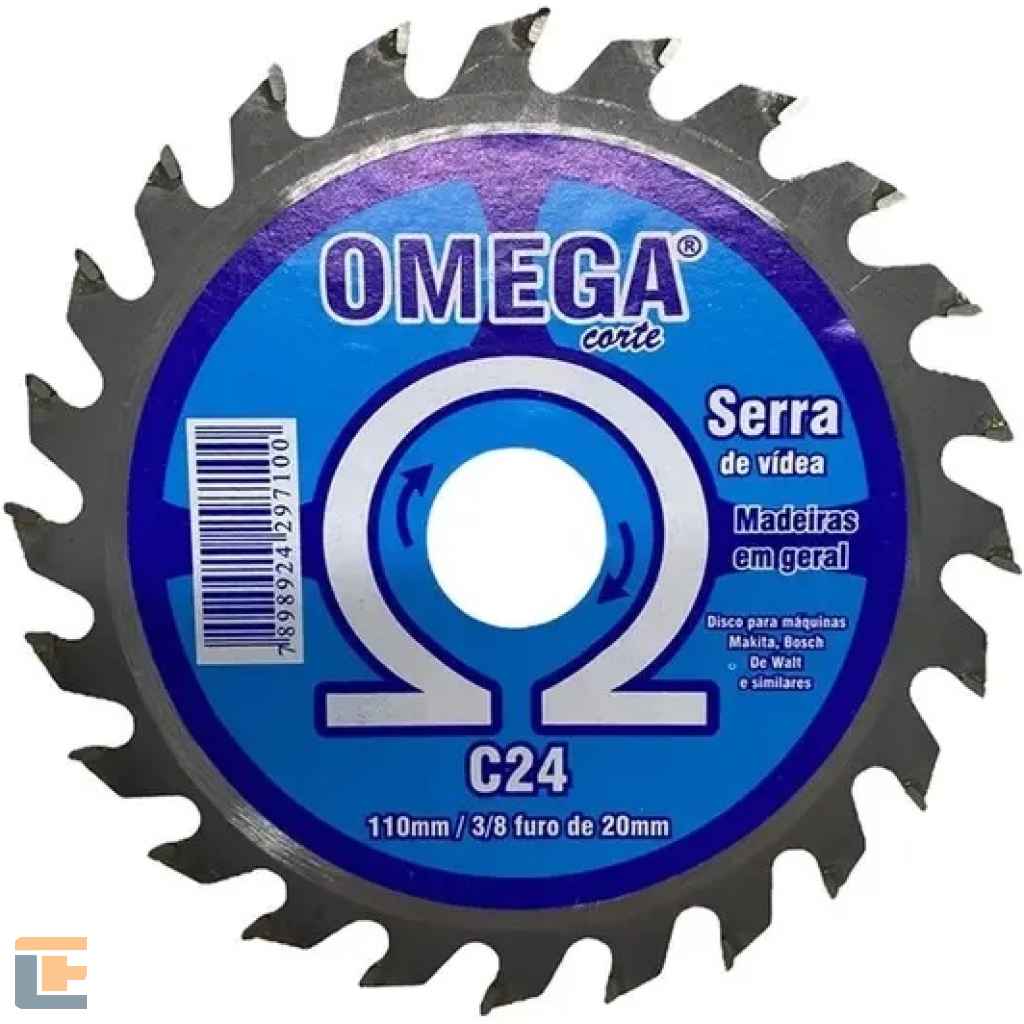 Disco de Serra Omega 110mm C24