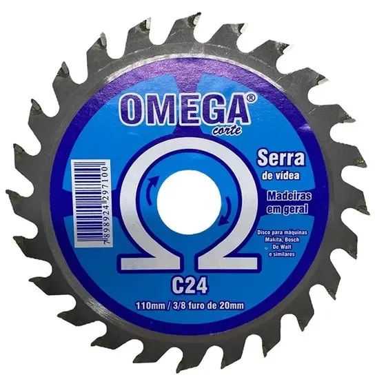 Disco de Serra Omega 110mm C24