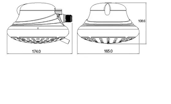 Ducha Bella 4T Lorenzetti 127V 5500W - Imagem 3