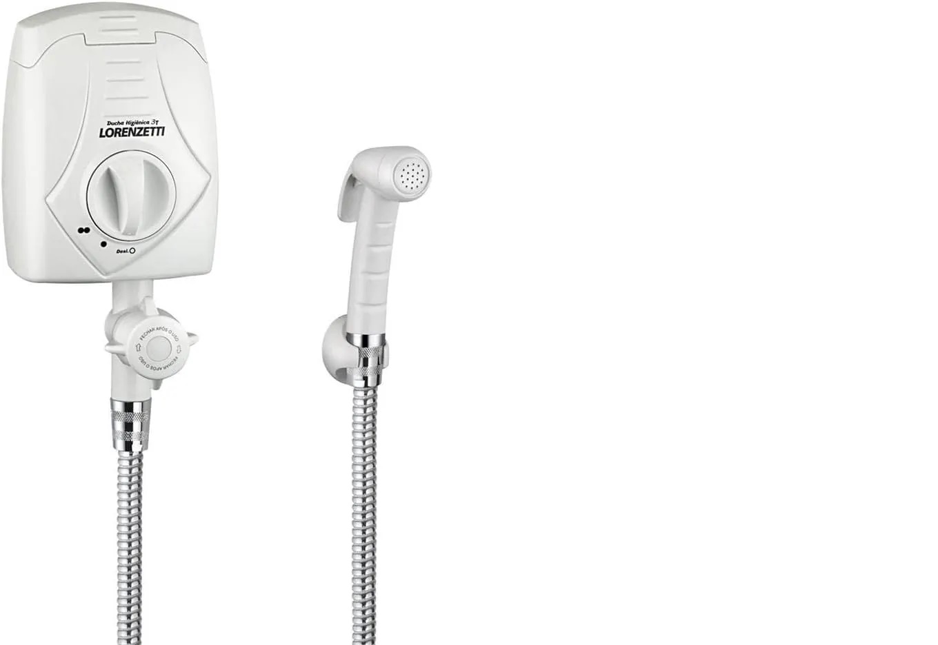 Ducha Higiênica 3T 127V 4000W Lorenzetti - Imagem 2