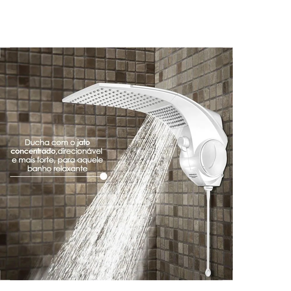 Ducha Lec Duo Shower Quadrada 127V 5500W - Imagem 3