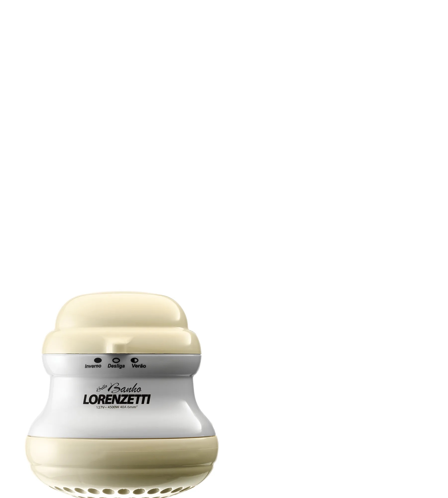 Ducha Loren Bello Banho Bege 127V - Imagem 3