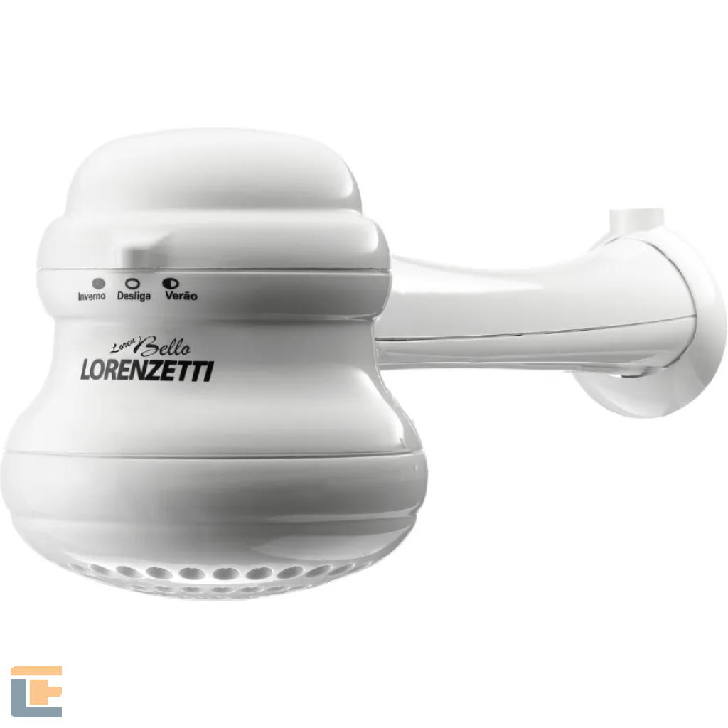 Ducha Loren Bello Banho Branco 220V