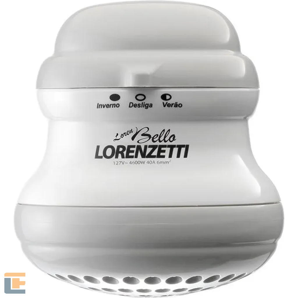 Ducha Loren Bello Banho Cinza 220V