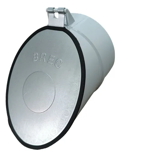 Esgoto Valvula Retencao 100MM Brec Tampa Aluminio